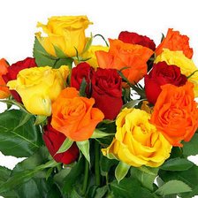 Схема вышивки «розы»