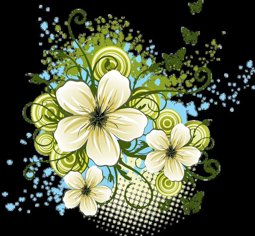 №367348 - цветы, узор, подушка - оригинал