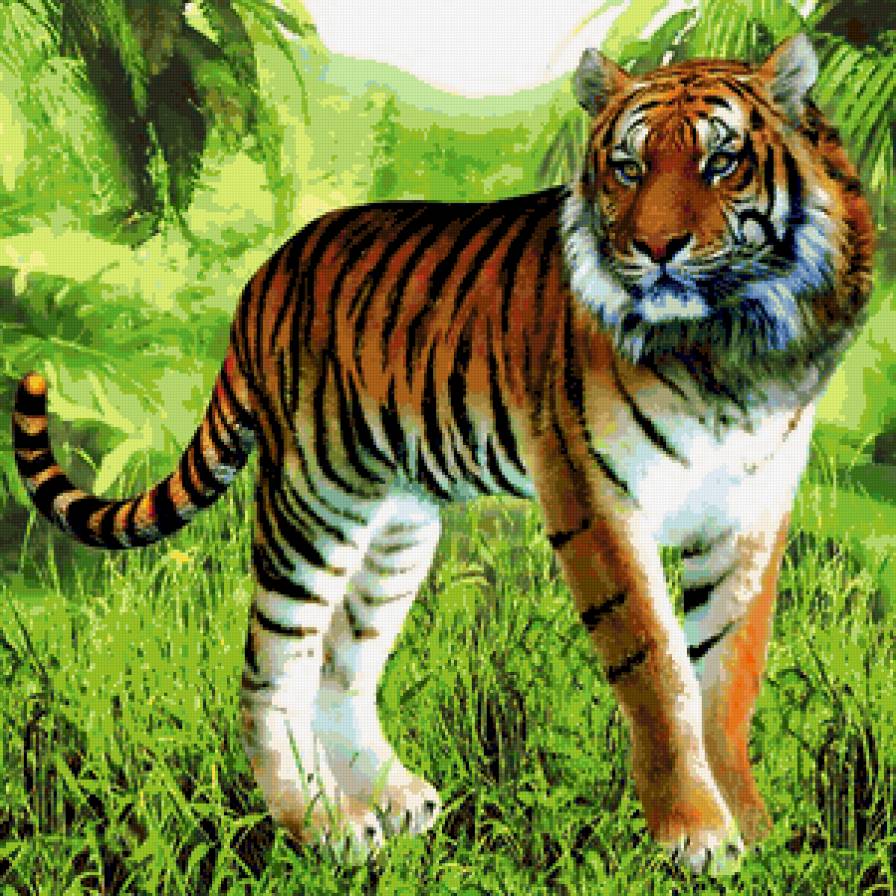 тигренок - животные - предпросмотр