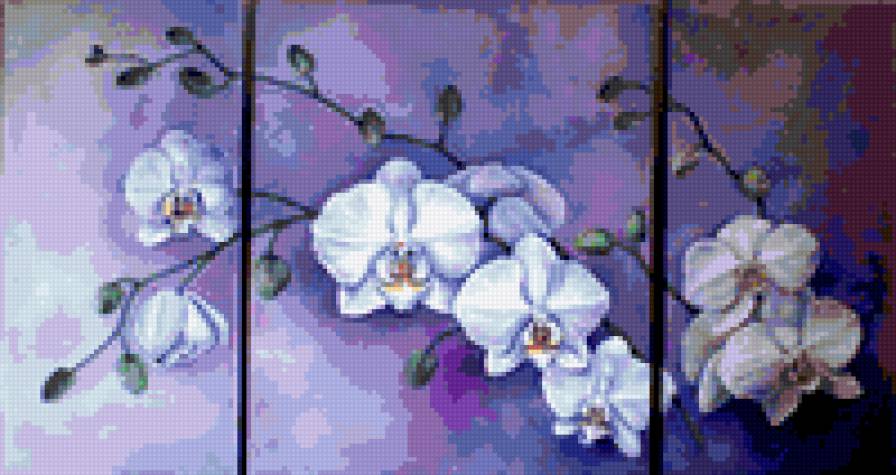 триптих-орхидеи - предпросмотр