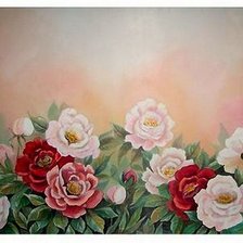 Схема вышивки «триптих-розы»