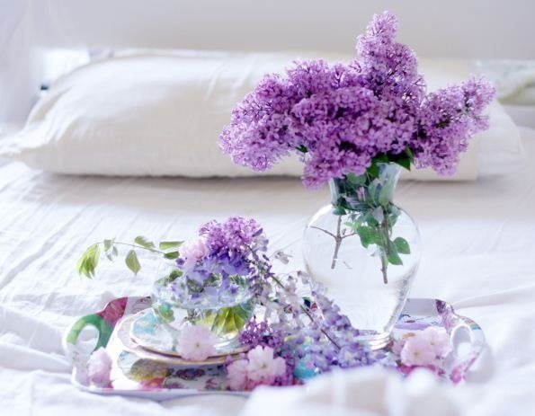 сирень - красота, весна, цветы, букет, ваза, натюрморт, сирень, весенние цветы - оригинал