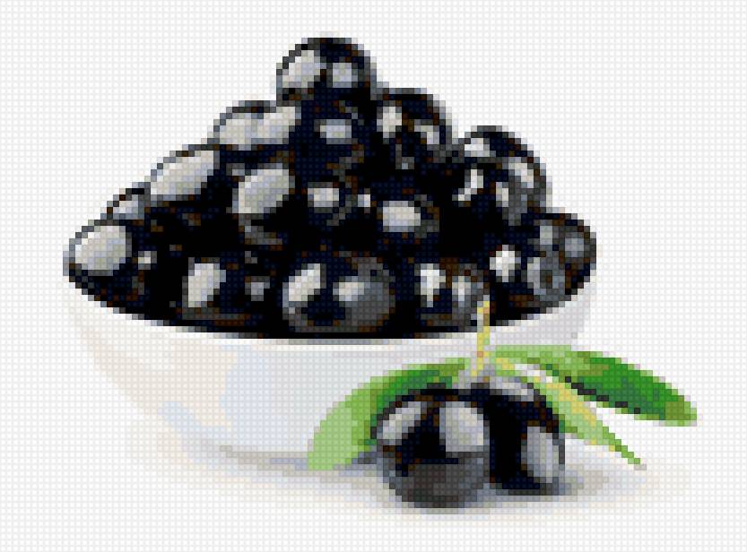 маслины - натюрморт - предпросмотр