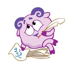 Схема вышивки «Смешарики»