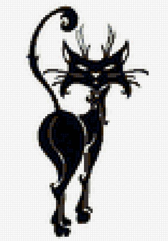 Черная кошка - предпросмотр