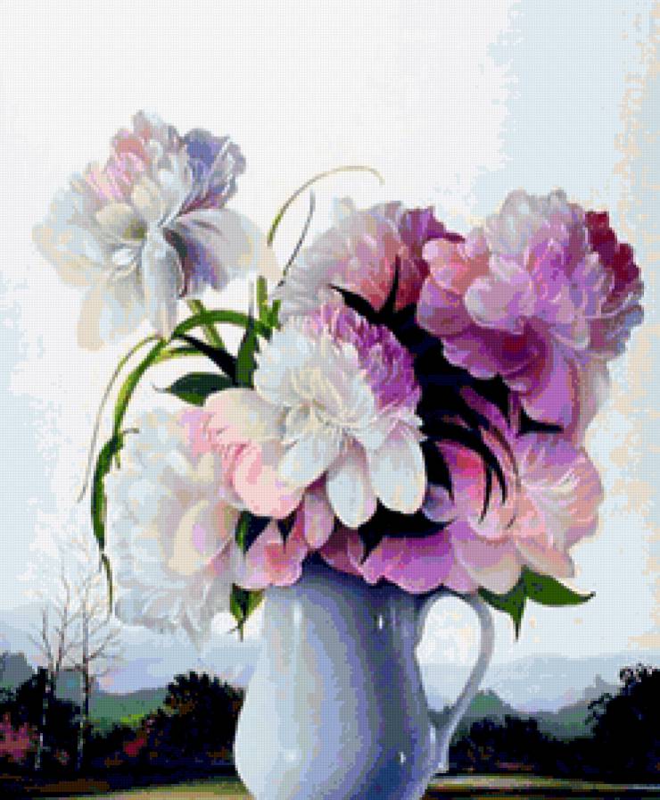 пионы - ц - предпросмотр