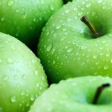 Оригинал схемы вышивки «Зеленые яблоки» (№368512)