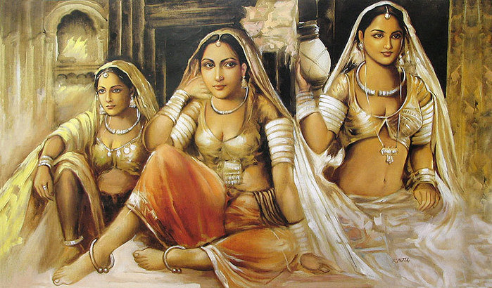 Индийские женщины - оригинал