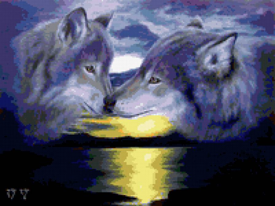 вечная любовь - любовь, волки - предпросмотр