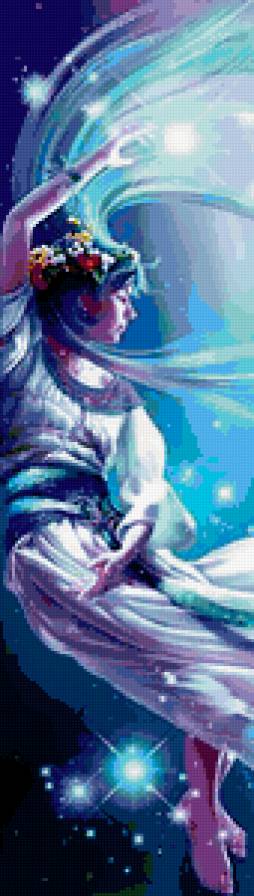 Плеяда (фрагмент) - девушка, фентези - предпросмотр