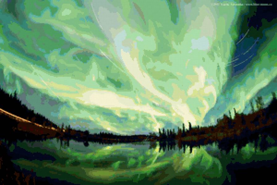 Северное сияние - предпросмотр