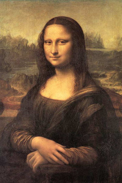 "Мона Лиза (Джаконда)" Леонардо да Винчи - джаконда, мона лиза, леонардо да винчи - оригинал