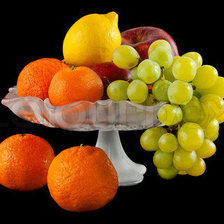 Схема вышивки «Фрукты»