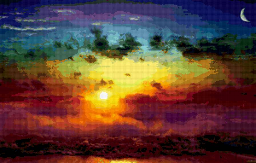 Море - рассвет, море - предпросмотр