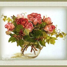 Схема вышивки «Букет»