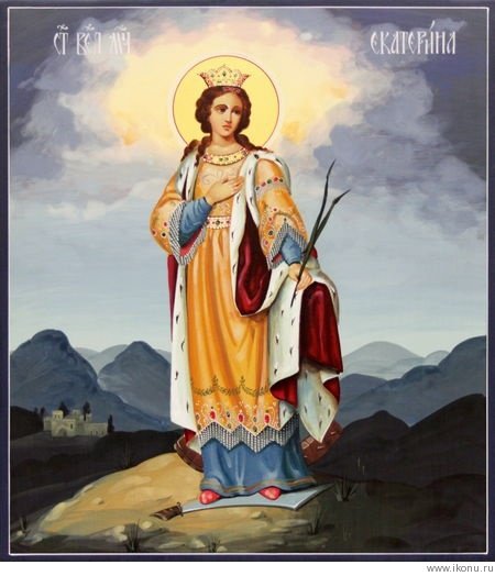 Святая Екатерина - оригинал