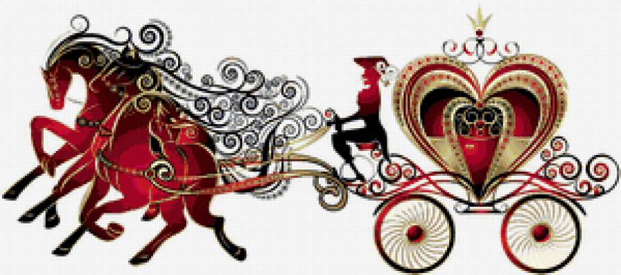 №370199 - золушка, иллюстрации, детям, сказки, в детскую, карета, лошади - предпросмотр