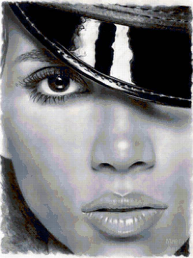 Портрет - глаза, лицо, девушка - предпросмотр