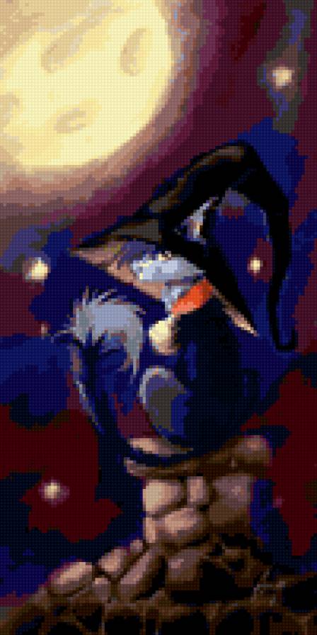 Ведьмочка Аня - картинка, кошка, кот, юмор, животные - предпросмотр