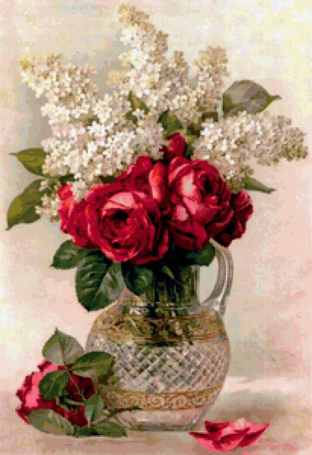 Розы - букет, цветы - предпросмотр