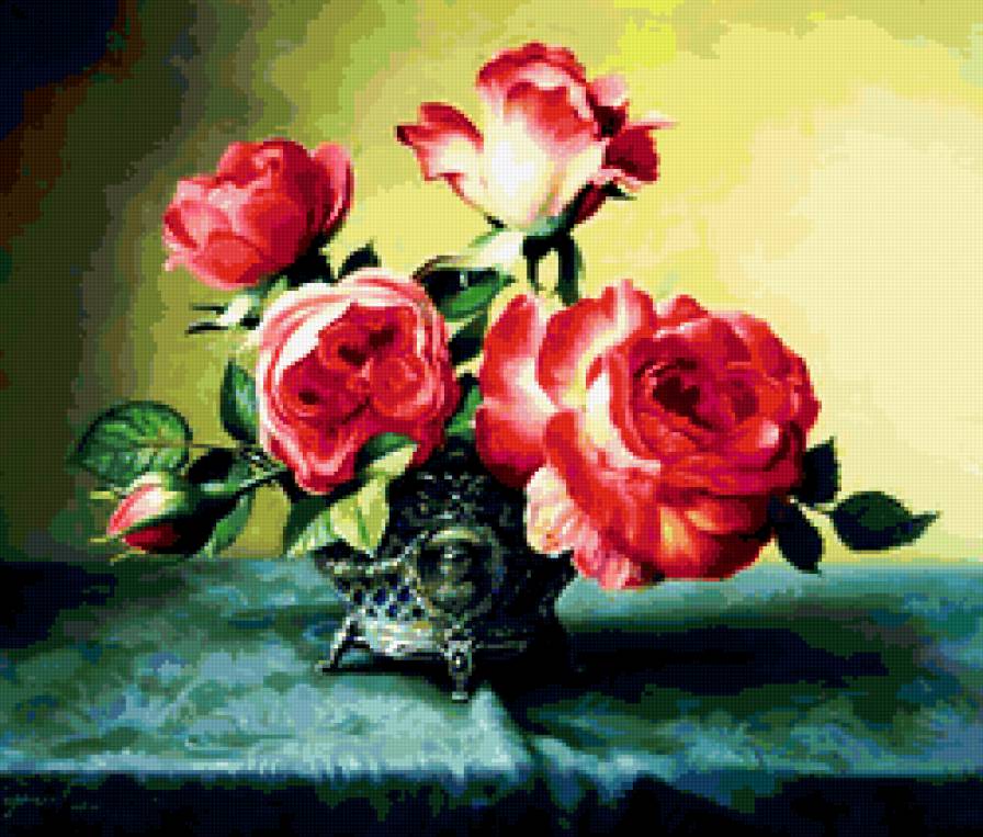 Розы - цветы, букет - предпросмотр
