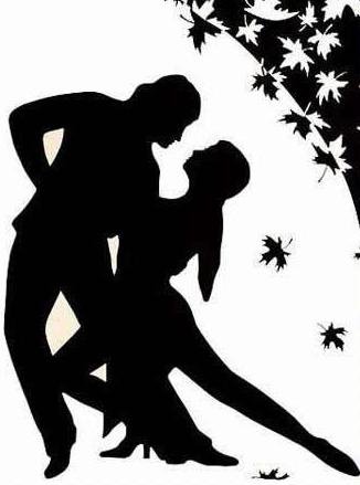 Танец - танец, монохром, пара - оригинал