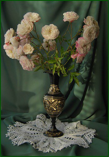 розы - букет, натюрморт, цветы, розы - оригинал