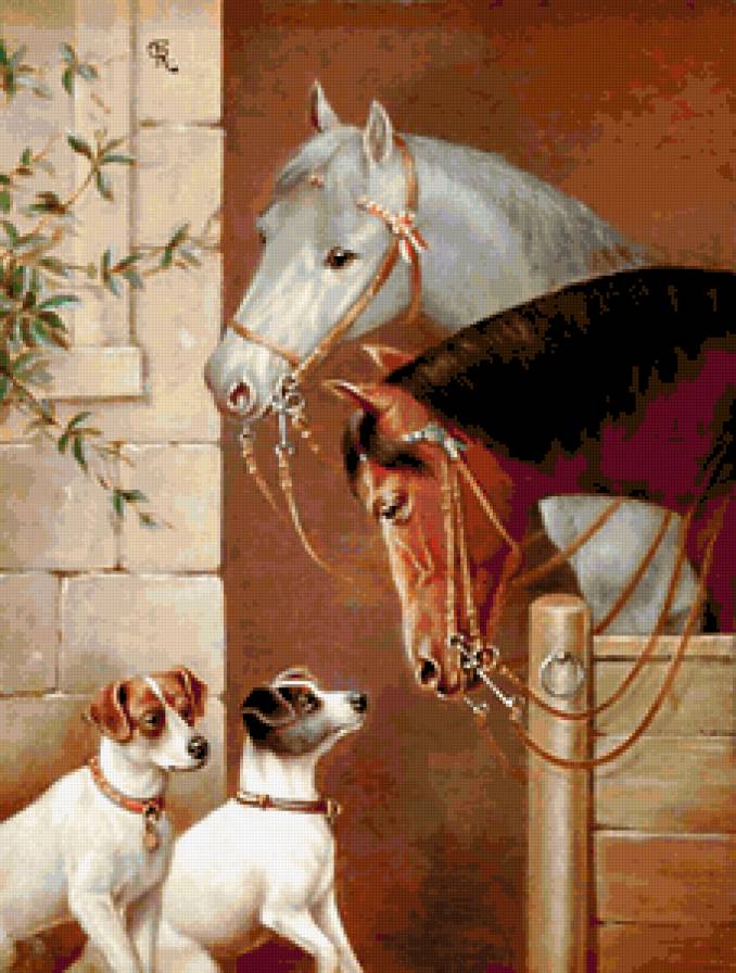 картина - картина лошади - предпросмотр