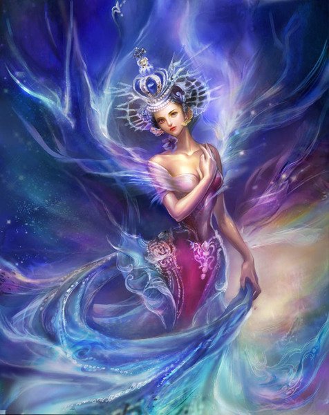 девушка фэнтези - девушка - оригинал