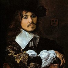 Схема вышивки «джонни депп»