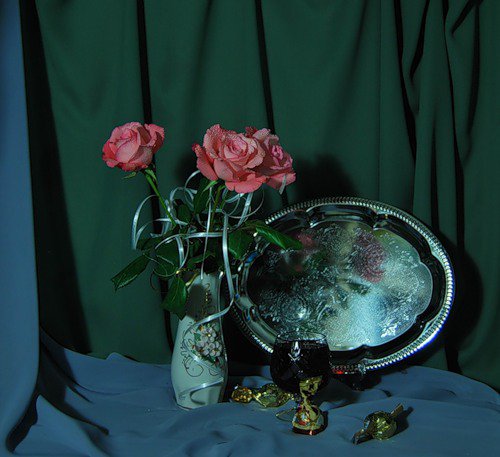 №372001 - букет, натюрморт, цветы, розы - оригинал