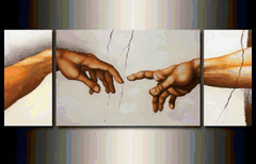 №372484 - триптих, рука, прикосновение - предпросмотр