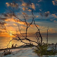 Схема вышивки «Закат 2»