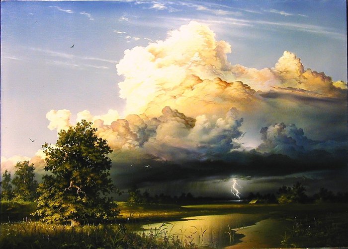 Гроза - современные художники, ковальчук с. - оригинал