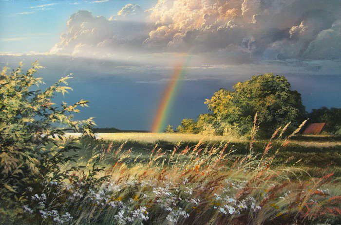 Радуга - современные художники, ковальчук с. - оригинал