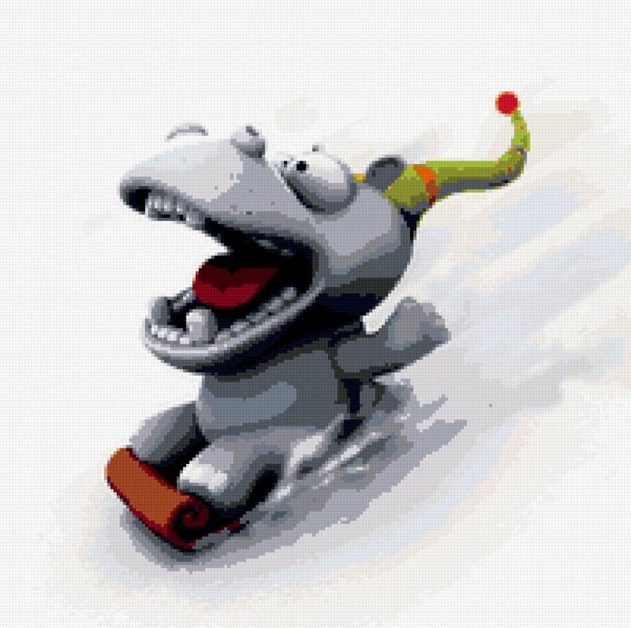 бегемотик - предпросмотр