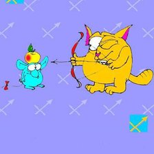 Схема вышивки «гороскоп стрелец»