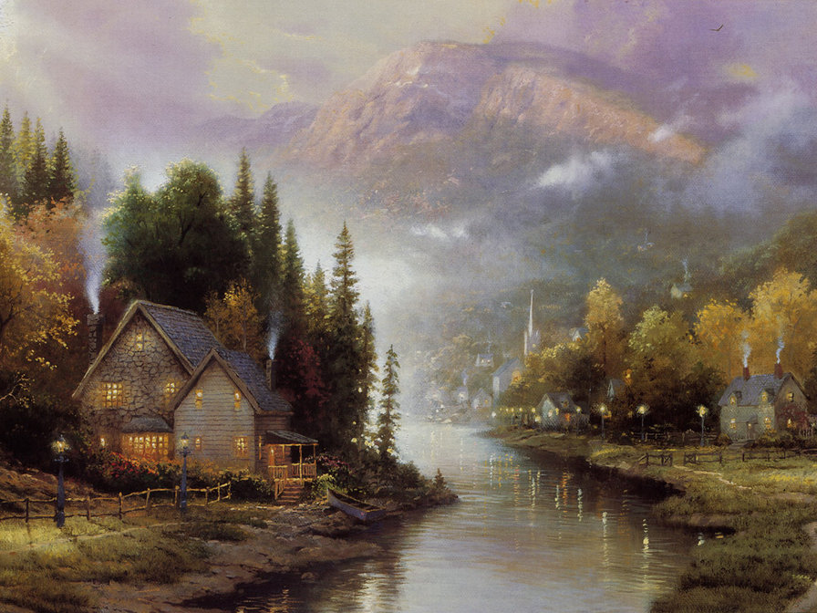 №373837 - красота женщины, девушка, цветы, картины, живопис, фэнтези, дети - оригинал