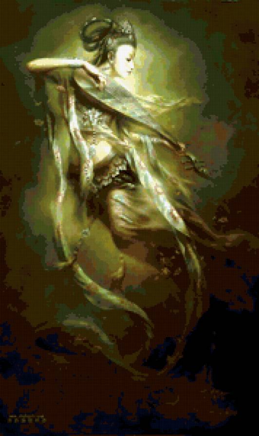 Восточная девушка - предпросмотр