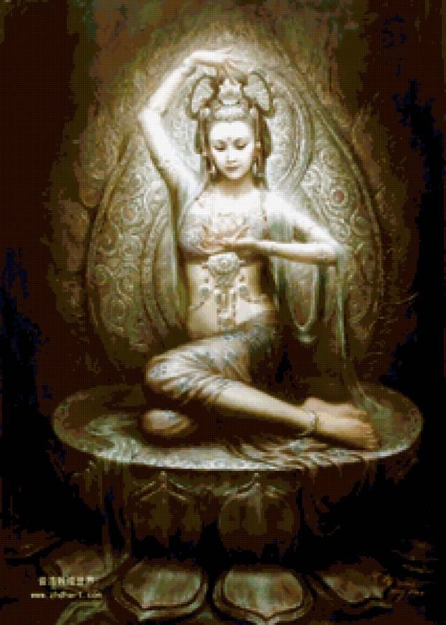 Восточная девушка - предпросмотр