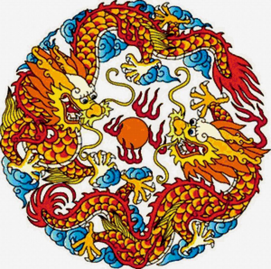 восточный узор - предпросмотр