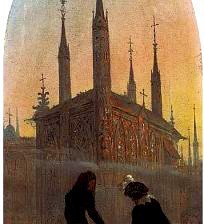 Схема вышивки «Старая картина»