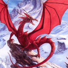 Схема вышивки «тигры»