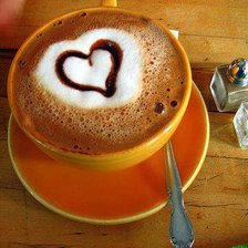 Схема вышивки «любовь к кофе»