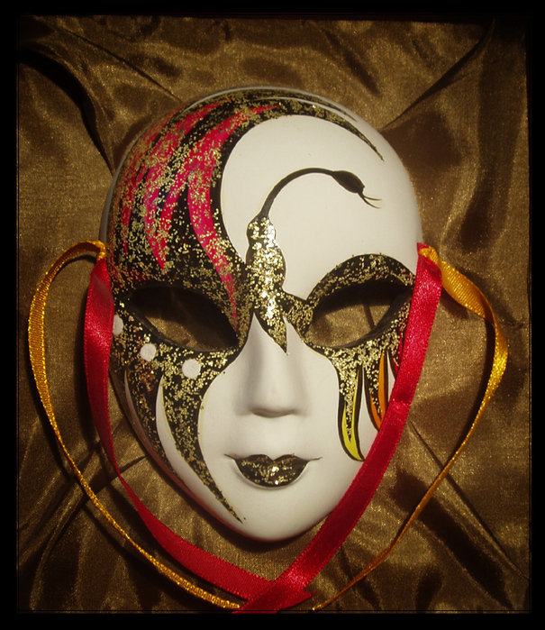 маска - люди, венеция, праздник, карнавал, маски, веселье - оригинал