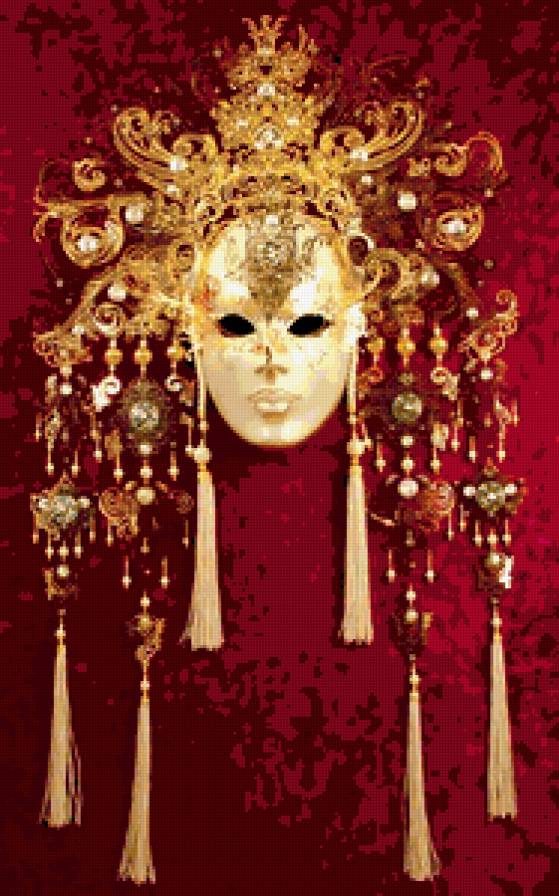 маска - маски, веселье, карнавал, праздник, люди, венеция - предпросмотр