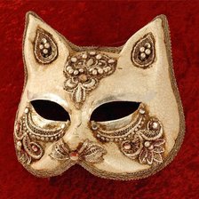 Схема вышивки «маска»