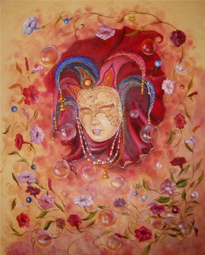 маска - праздник, венеция, веселье, карнавал, люди, маски - оригинал