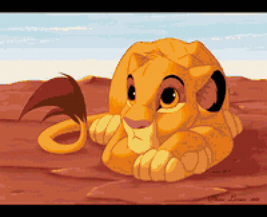 симба - лев - предпросмотр