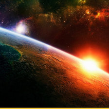 Схема вышивки «Восход Солнца»